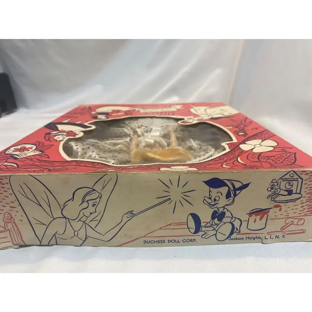 WALT DISNEY 1950’s SLEEPY EYE CINDERELLA DOLL DUCHESS DOLL CORP